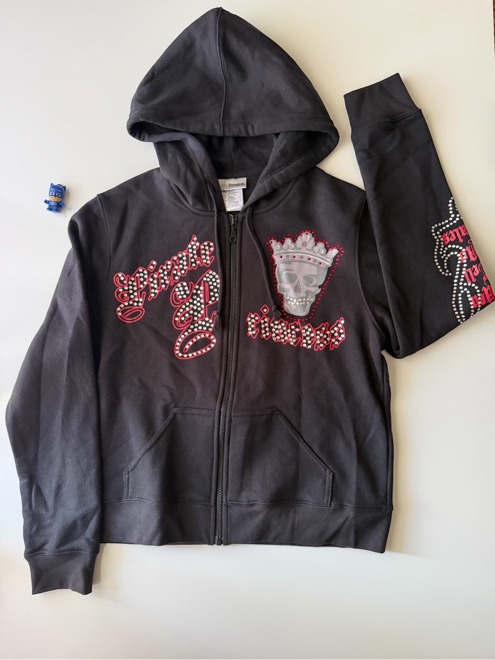 Disneyland Resort Pirates of the Caribbean "Pirate Princess" zip-up hoodie